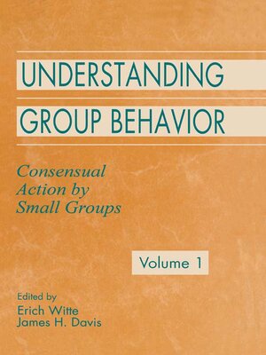 cover image of Understanding Group Behavior